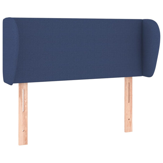 vidaXL Κεφαλάρι με Πτερύγια Μπλε 83 x 23 x 78/88 εκ. Υφασμάτινο