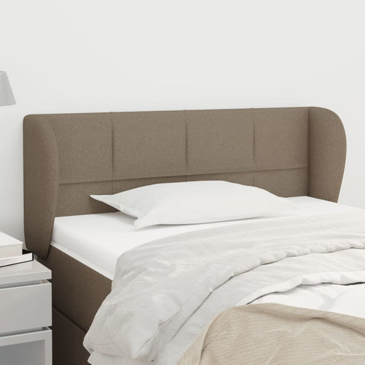 vidaXL Κεφαλάρι με Πτερύγια Taupe 83 x 23 x 78/88 εκ. Υφασμάτινο