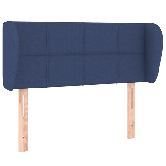 vidaXL Κεφαλάρι με Πτερύγια Μπλε 103x23x78/88 εκ. Υφασμάτινο