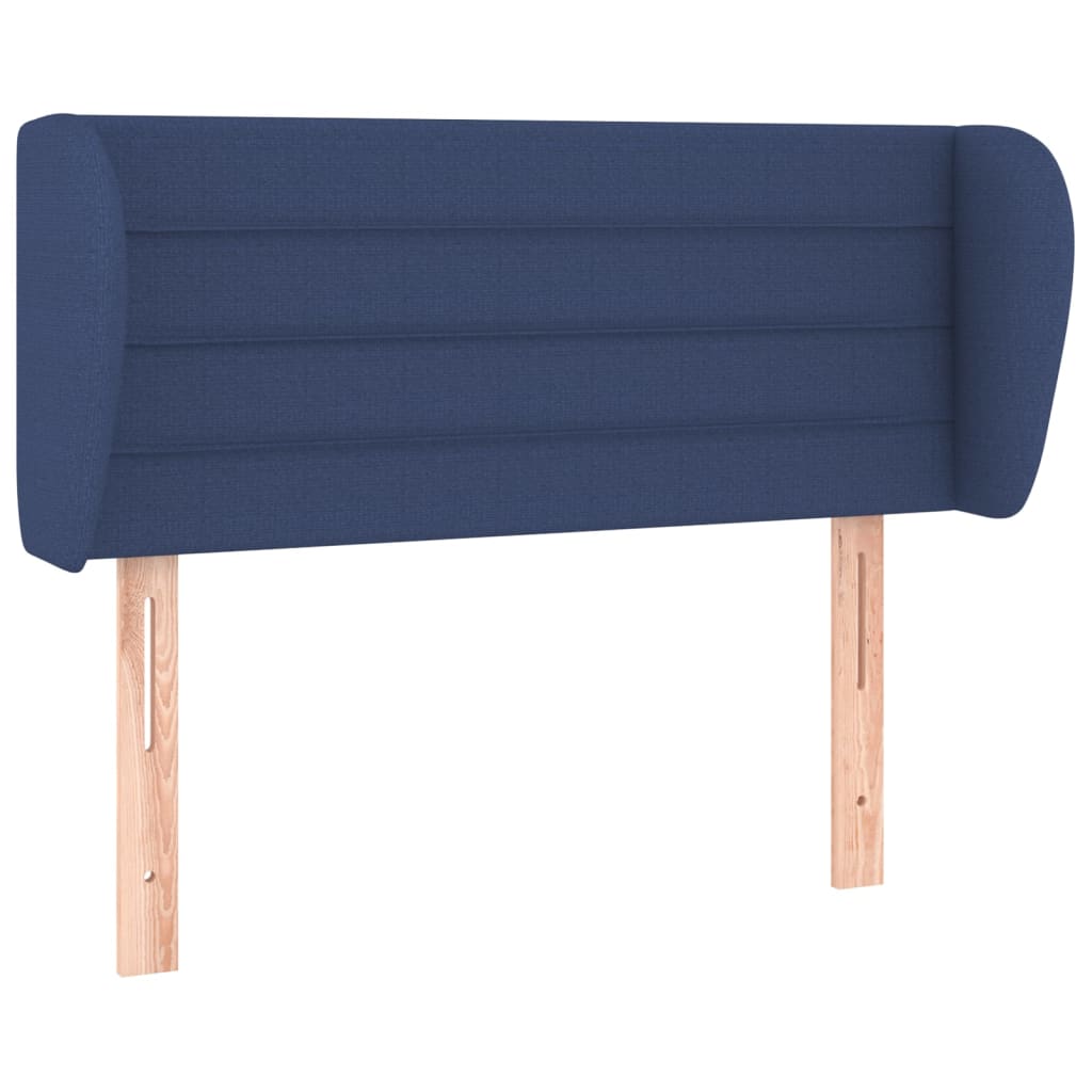 vidaXL Κεφαλάρι με Πτερύγια Μπλε 83 x 23 x 78/88 εκ. Υφασμάτινο