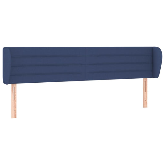 vidaXL Κεφαλάρι με Πτερύγια Μπλε 163x23x78/88 εκ. Υφασμάτινο