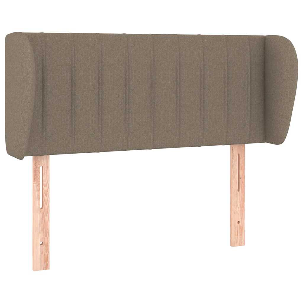 vidaXL Κεφαλάρι με Πτερύγια Taupe 83 x 23 x 78/88 εκ. Υφασμάτινο