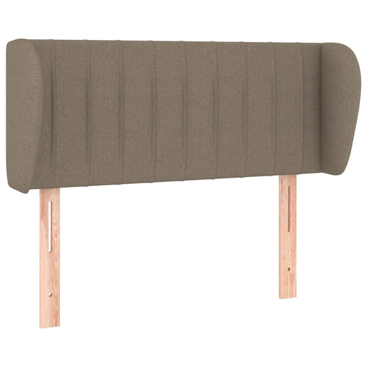 vidaXL Κεφαλάρι με Πτερύγια Taupe 83 x 23 x 78/88 εκ. Υφασμάτινο