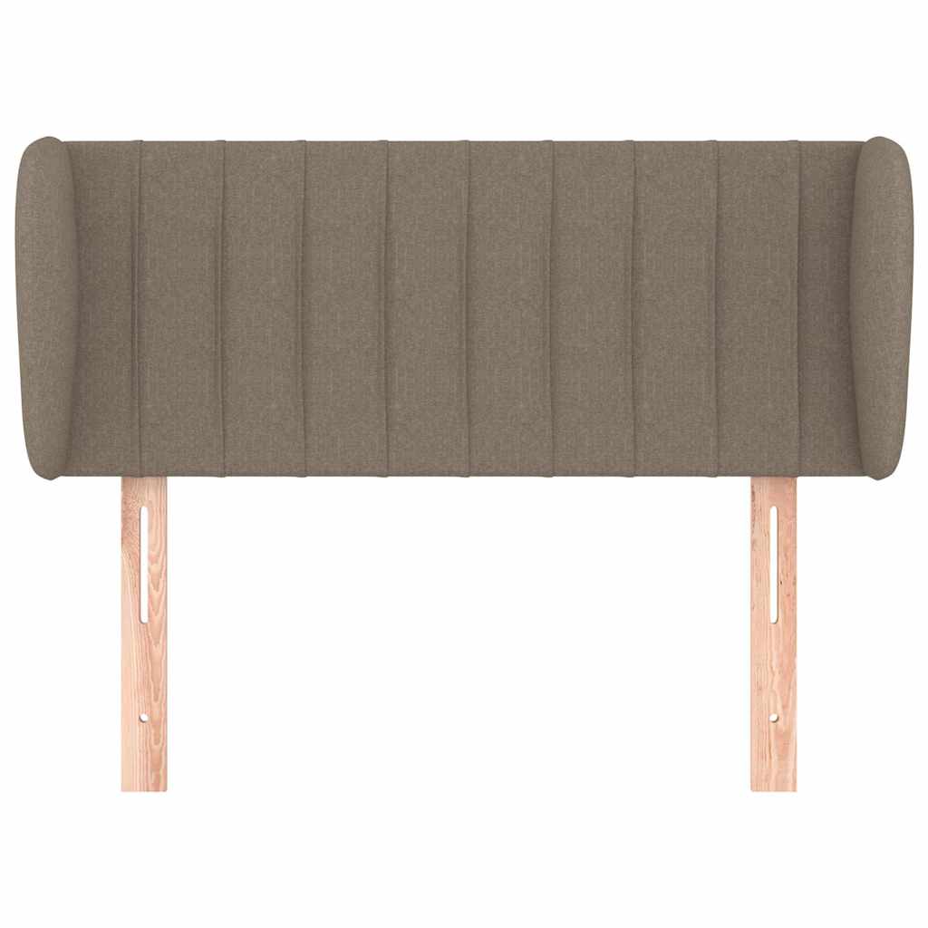 vidaXL Κεφαλάρι με Πτερύγια Taupe 83 x 23 x 78/88 εκ. Υφασμάτινο