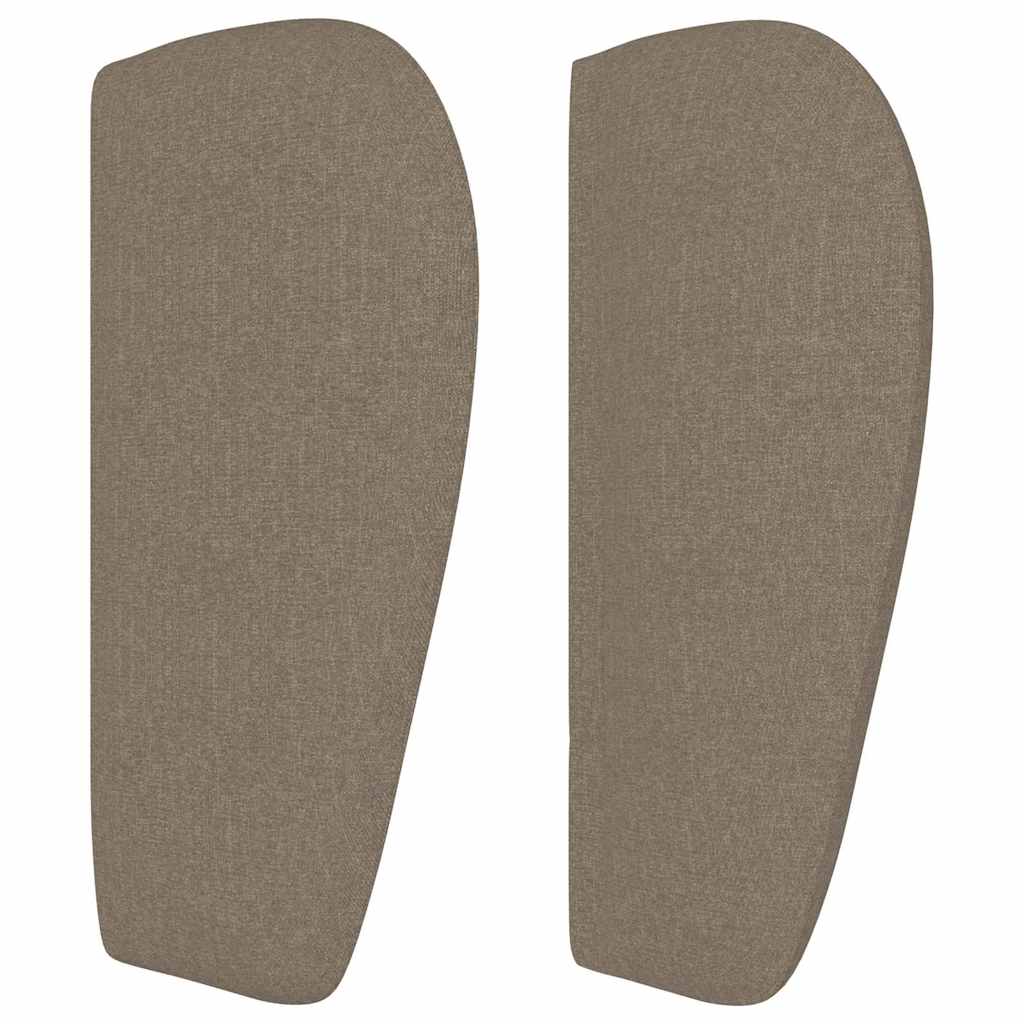 vidaXL Κεφαλάρι με Πτερύγια Taupe 83 x 23 x 78/88 εκ. Υφασμάτινο