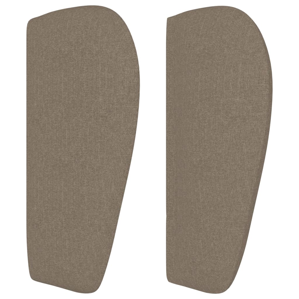 vidaXL Κεφαλάρι με Πτερύγια Taupe 163x23x78/88 εκ. Υφασμάτινο