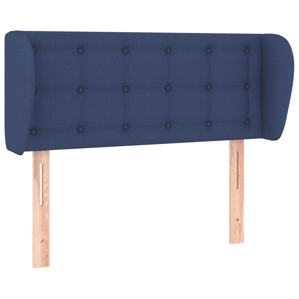 vidaXL Κεφαλάρι με Πτερύγια Μπλε 83 x 23 x 78/88 εκ. Υφασμάτινο