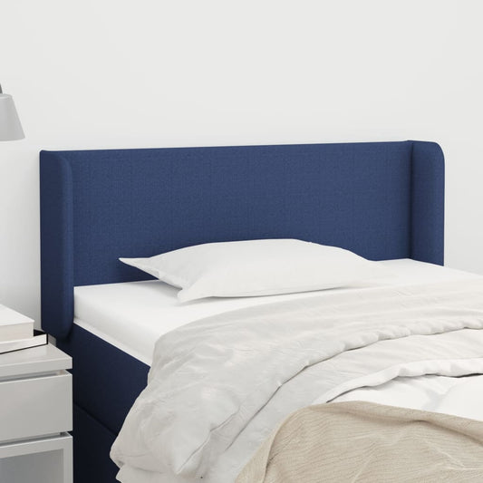 vidaXL Κεφαλάρι με Πτερύγια Μπλε 83x16x78/88 εκ. Υφασμάτινο