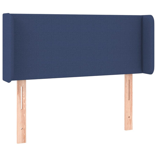 vidaXL Κεφαλάρι με Πτερύγια Μπλε 103x16x78/88 εκ. Υφασμάτινο