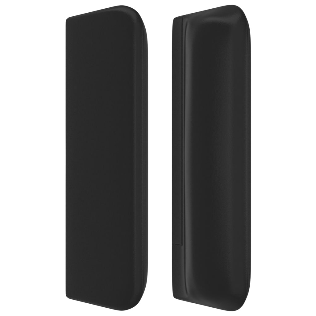 vidaXL Κεφαλάρι με Πτερύγια Μαύρο 83x16x78/88 εκ. Συνθετικό Δέρμα