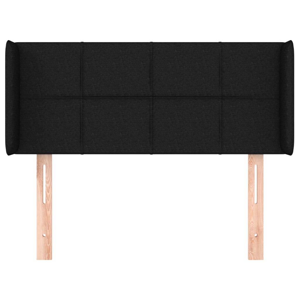vidaXL Κεφαλάρι με Πτερύγια Ανοιχτό Γκρι 93x16x78/88 εκ. Υφασμάτινο