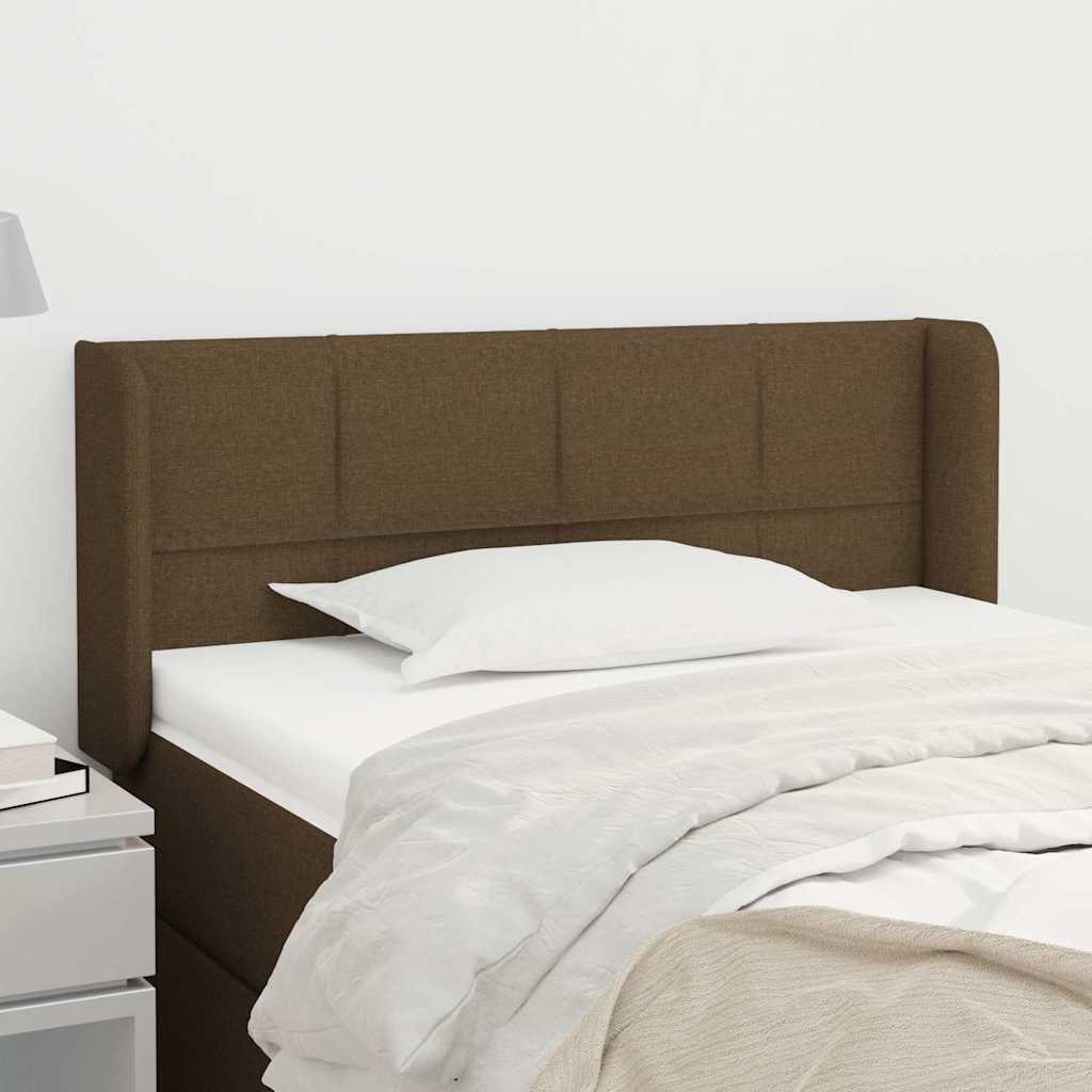 vidaXL Κεφαλάρι με Πτερύγια Μαύρο 93x16x78/88 εκ. Υφασμάτινο