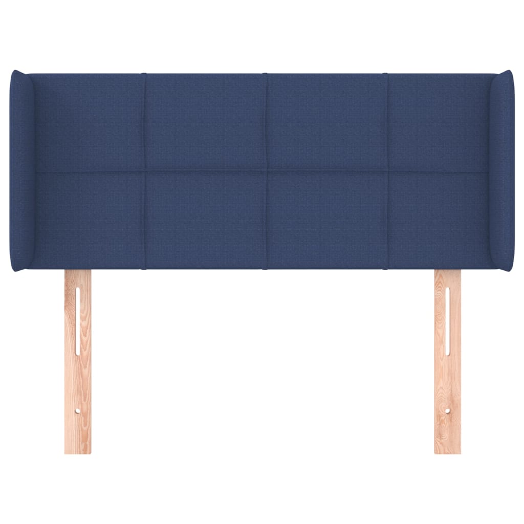vidaXL Κεφαλάρι με Πτερύγια Μπλε 93x16x78/88 εκ. Υφασμάτινο