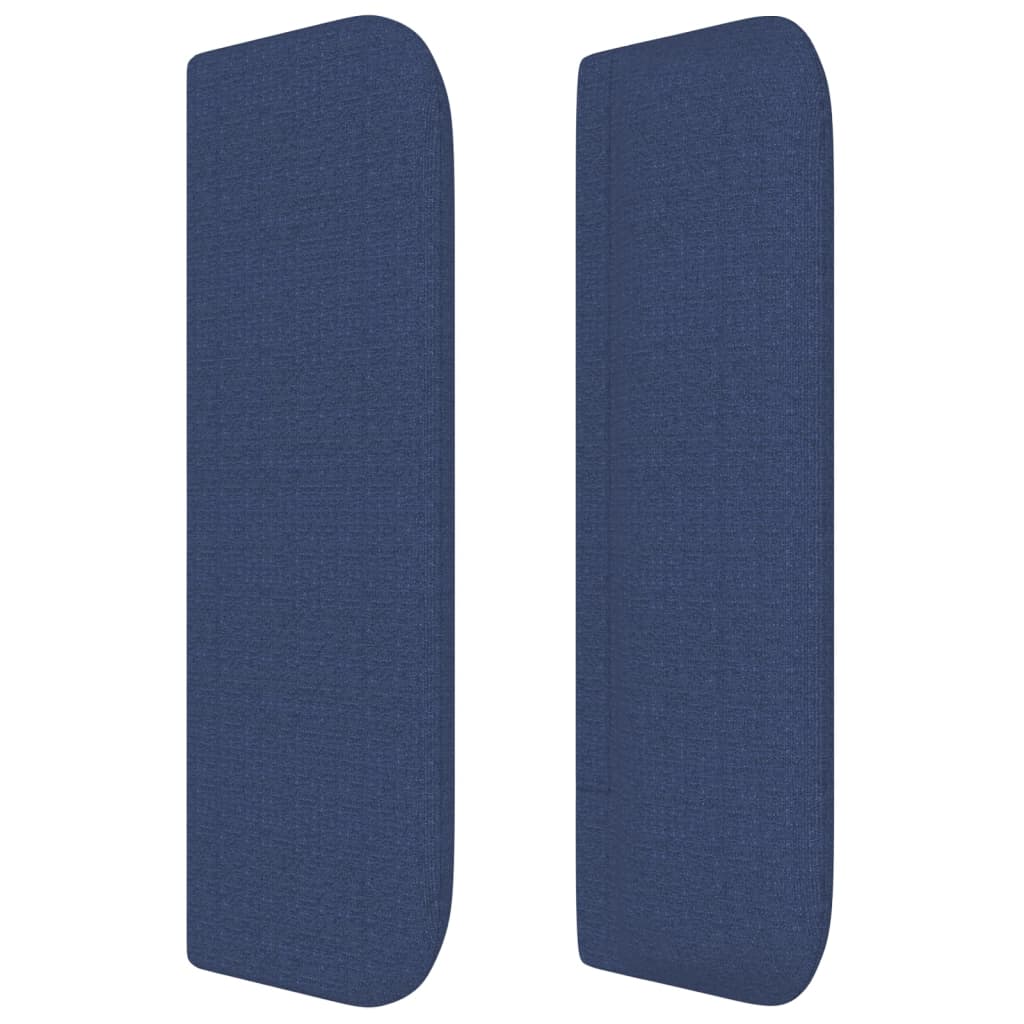 vidaXL Κεφαλάρι με Πτερύγια Μπλε 163x16x78/88 εκ. Υφασμάτινο