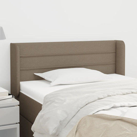 vidaXL Κεφαλάρι με Πτερύγια Taupe 83x16x78/88 εκ. Υφασμάτινο