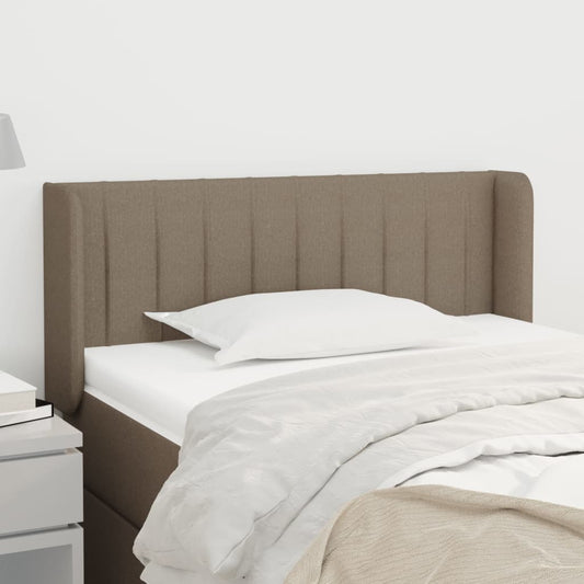 vidaXL Κεφαλάρι με Πτερύγια Taupe 83x16x78/88 εκ. Υφασμάτινο