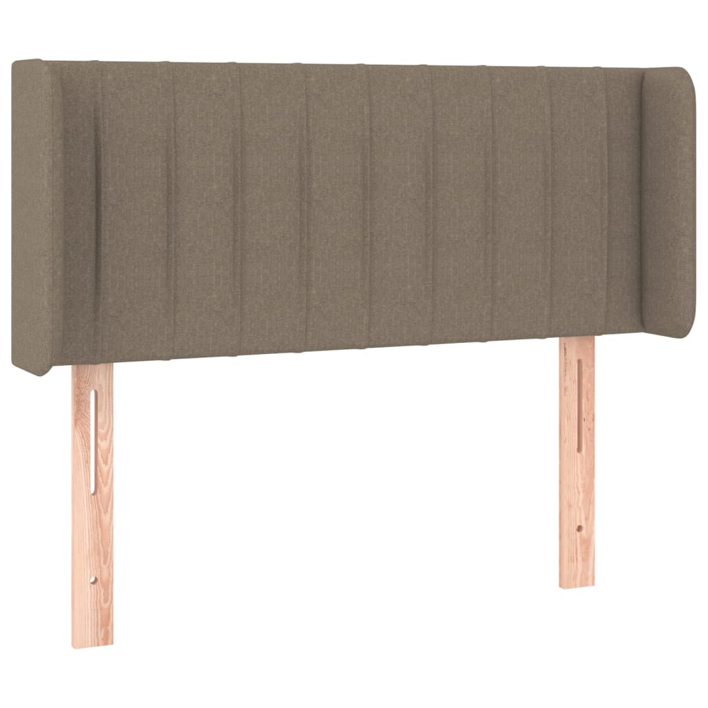 vidaXL Κεφαλάρι με Πτερύγια Taupe 93x16x78/88 εκ. Υφασμάτινο