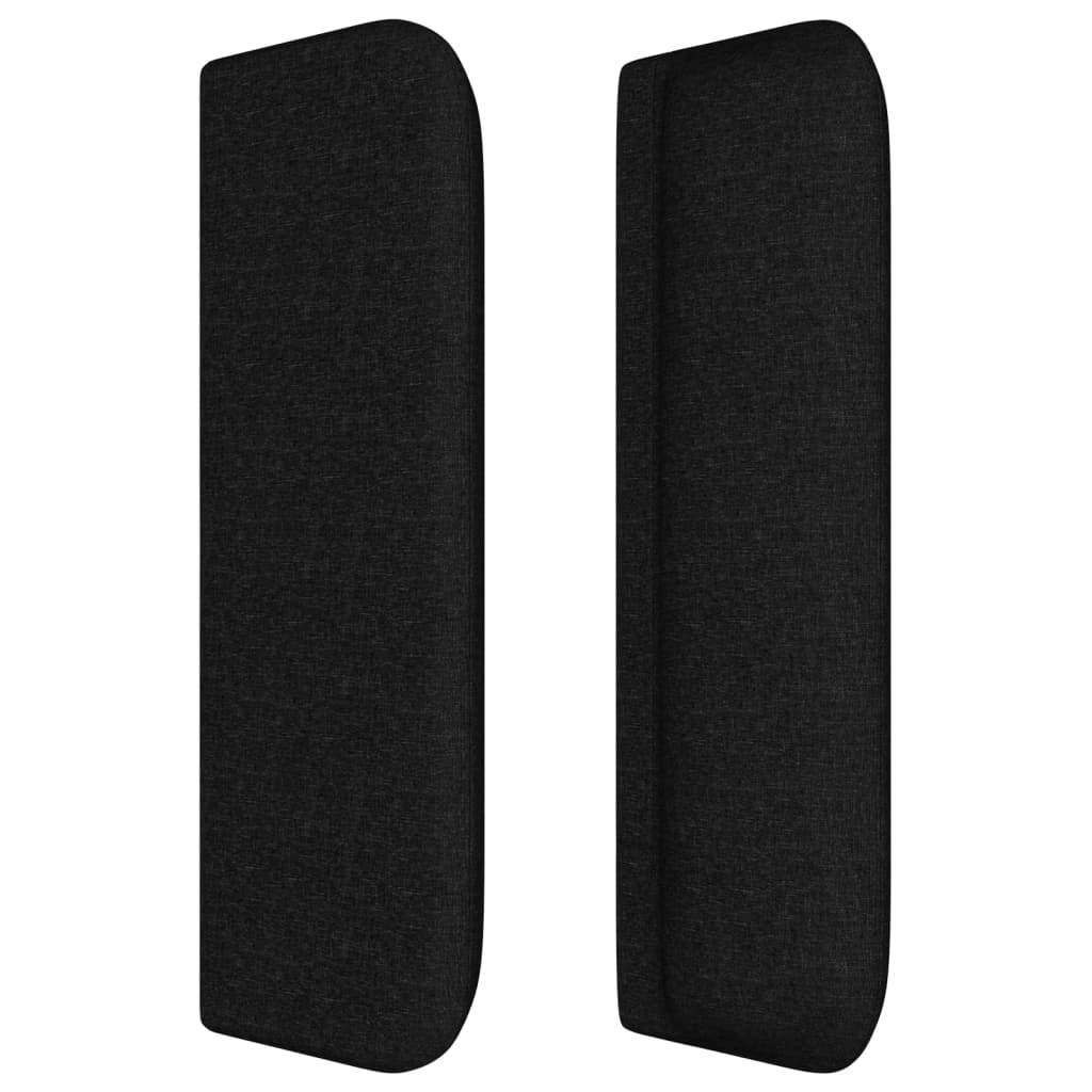 vidaXL Κεφαλάρι με Πτερύγια Μαύρο 103x16x78/88 εκ. Υφασμάτινο