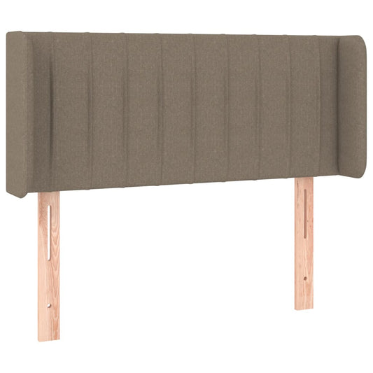 vidaXL Κεφαλάρι με Πτερύγια Taupe 103x16x78/88 εκ. Υφασμάτινο
