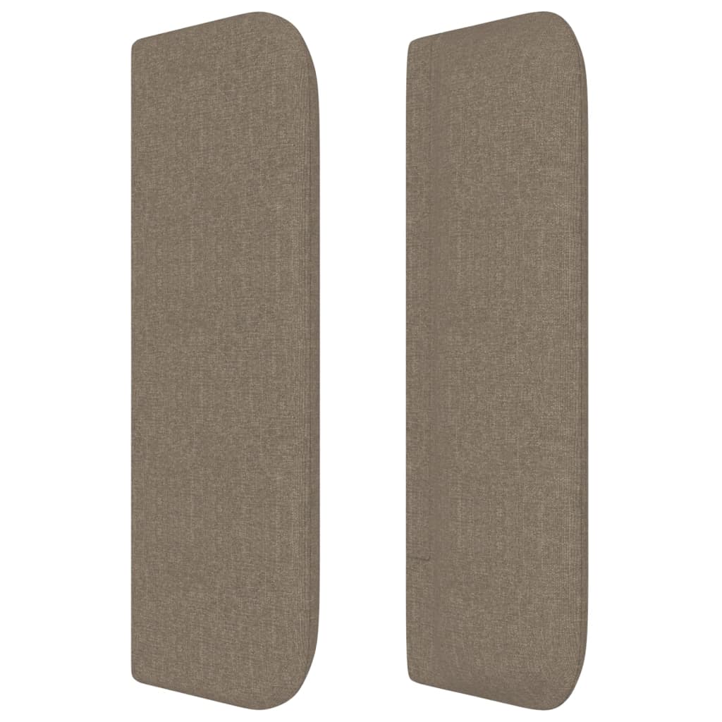 vidaXL Κεφαλάρι με Πτερύγια Taupe 103x16x78/88 εκ. Υφασμάτινο
