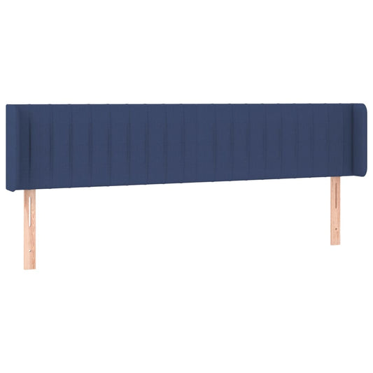 vidaXL Κεφαλάρι με Πτερύγια Μπλε 163x16x78/88 εκ. Υφασμάτινο