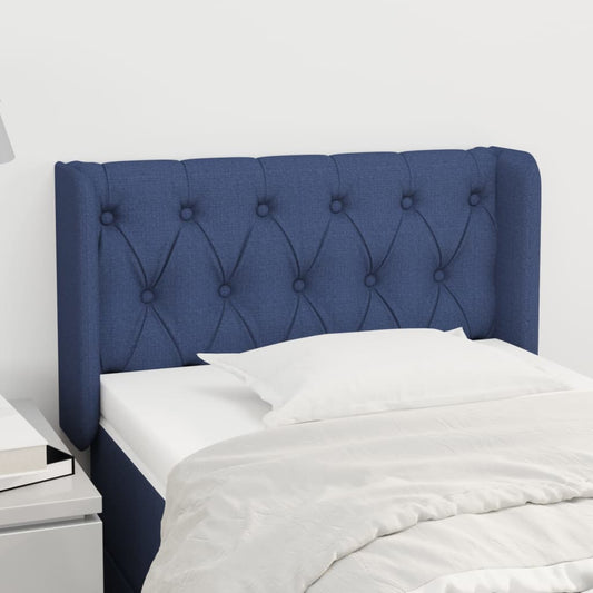 vidaXL Κεφαλάρι με Πτερύγια Μπλε 83x16x78/88 εκ. Υφασμάτινο