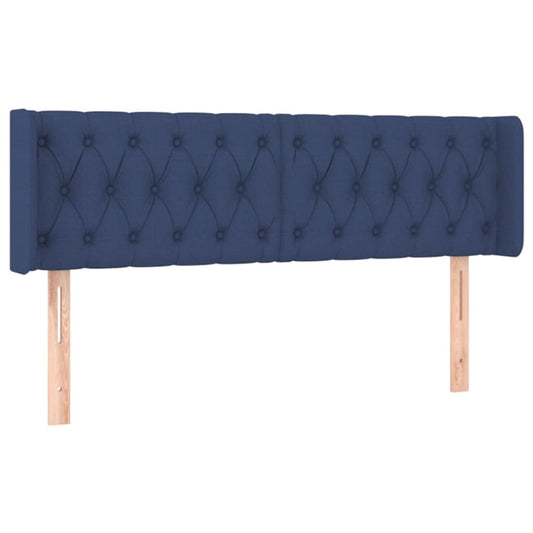 vidaXL Κεφαλάρι με Πτερύγια Μπλε 147x16x78/88 εκ. Υφασμάτινο