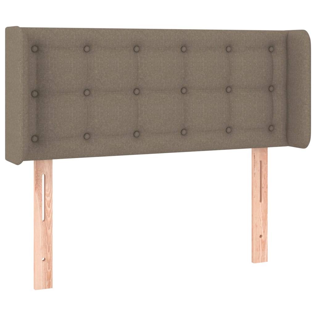 vidaXL Κεφαλάρι με Πτερύγια Taupe 83x16x78/88 εκ. Υφασμάτινο