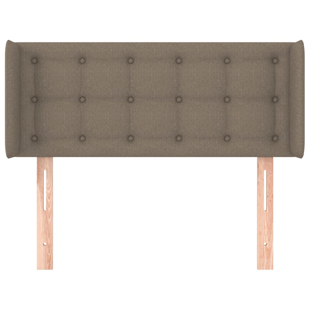vidaXL Κεφαλάρι με Πτερύγια Taupe 83x16x78/88 εκ. Υφασμάτινο