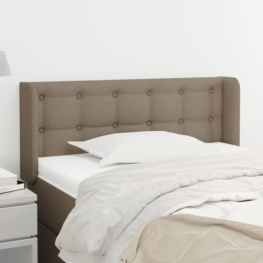 vidaXL Κεφαλάρι με Πτερύγια Taupe 83x16x78/88 εκ. Υφασμάτινο