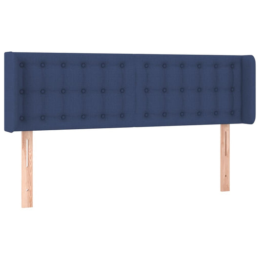 vidaXL Κεφαλάρι με Πτερύγια Μπλε 147x16x78/88 εκ. Υφασμάτινο