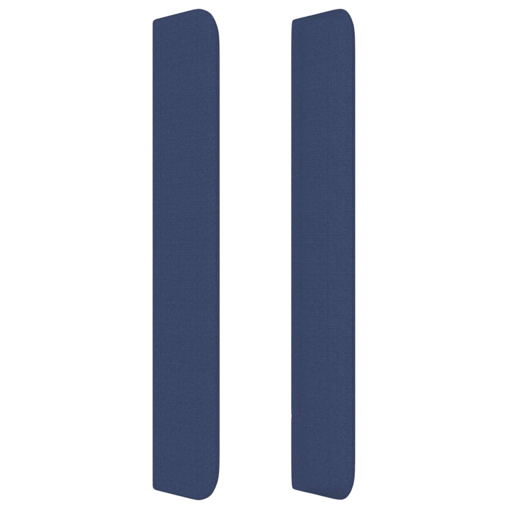 vidaXL Κεφαλάρι με Πτερύγια Μπλε 203x16x118/128 εκ. Υφασμάτινο