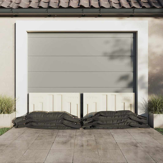 vidaXL Σάκοι Άμμου 10 τεμ. Σκούρο Πράσινο 103 x 25 εκ. από HDPE