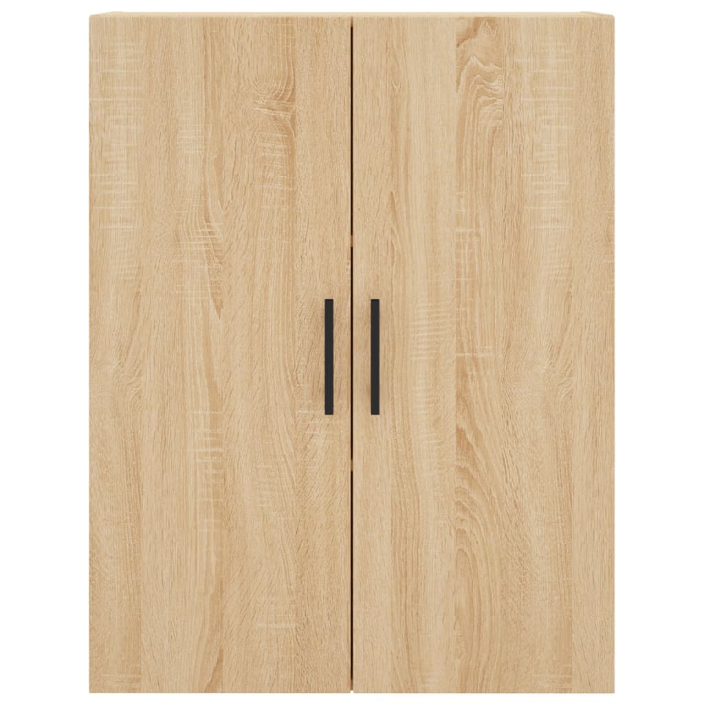 vidaXL Ντουλάπι Sonoma δρυς 69,5 x 34 x 180 εκ. από Επεξεργασμένο Ξύλο