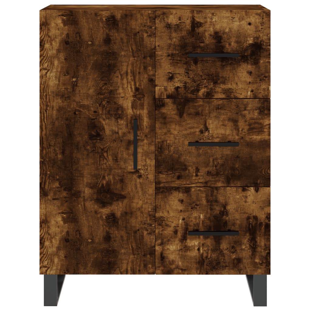 vidaXL Ντουλάπι Καπνιστή Δρυς 69,5x34x180 εκ. από Επεξεργασμένο Ξύλο