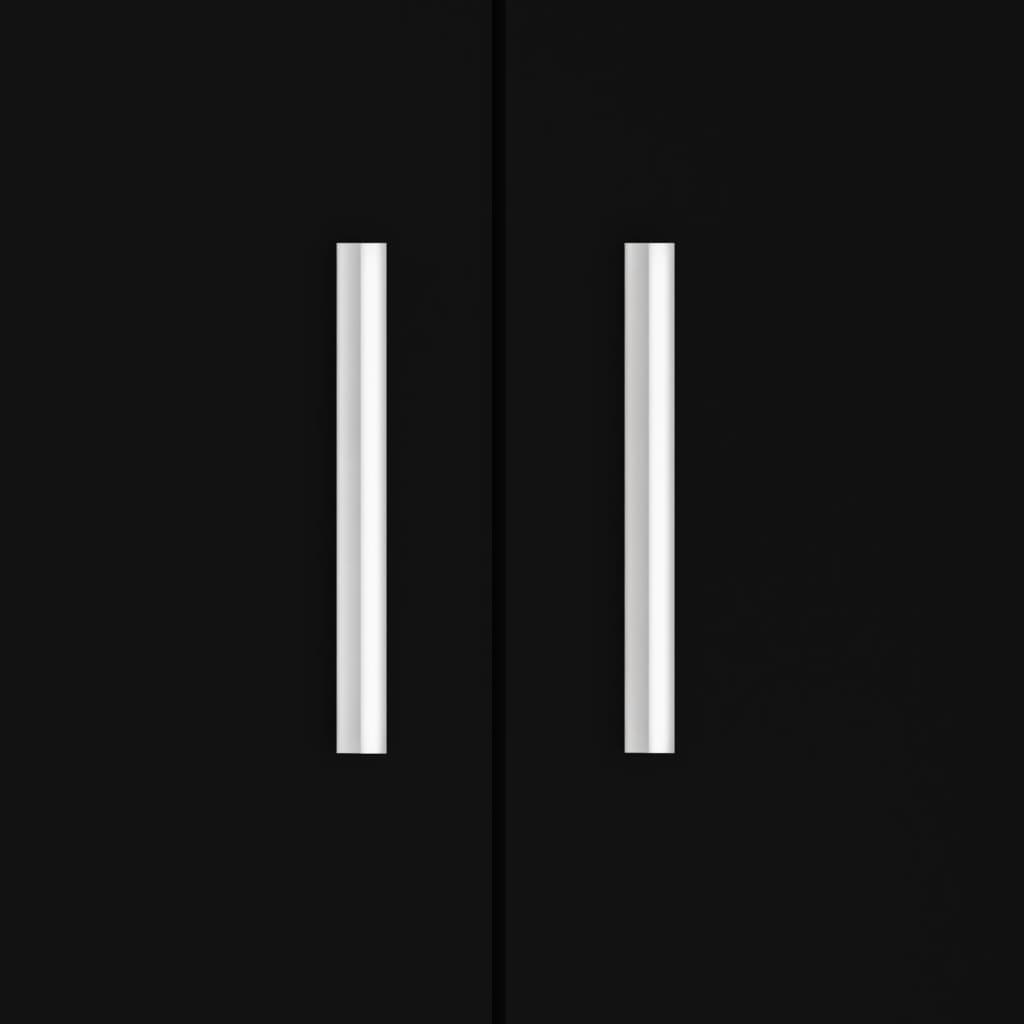 vidaXL Βάση Ενυδρείου Μαύρη 81 x 36 x 73 εκ. από Επεξεργασμένο Ξύλο