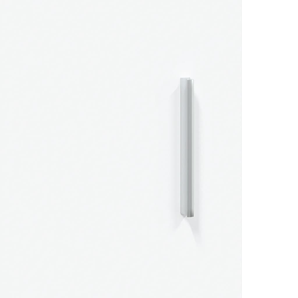 vidaXL Βάση Ενυδρείου Λευκή 101 x 41 x 58 εκ. από Επεξεργασμένο Ξύλο