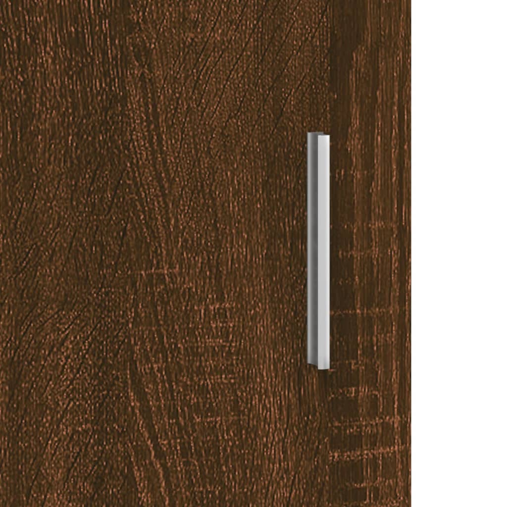 vidaXL Βάση Ενυδρείου Καφέ Δρυς 101x41x58 εκ. από Επεξεργασμένο Ξύλο