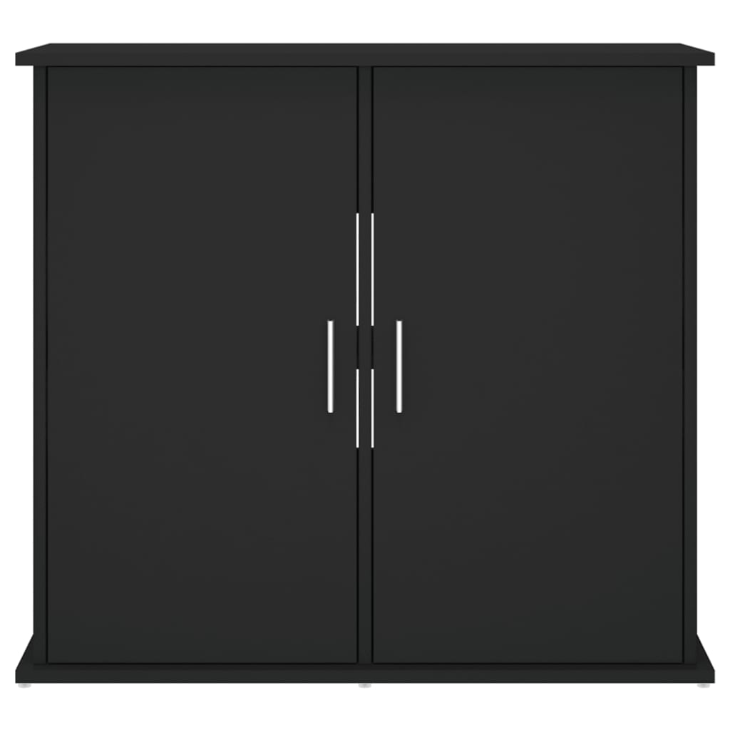 vidaXL Βάση Ενυδρείου Μαύρη 81 x 36 x 73 εκ. από Επεξεργασμένο Ξύλο