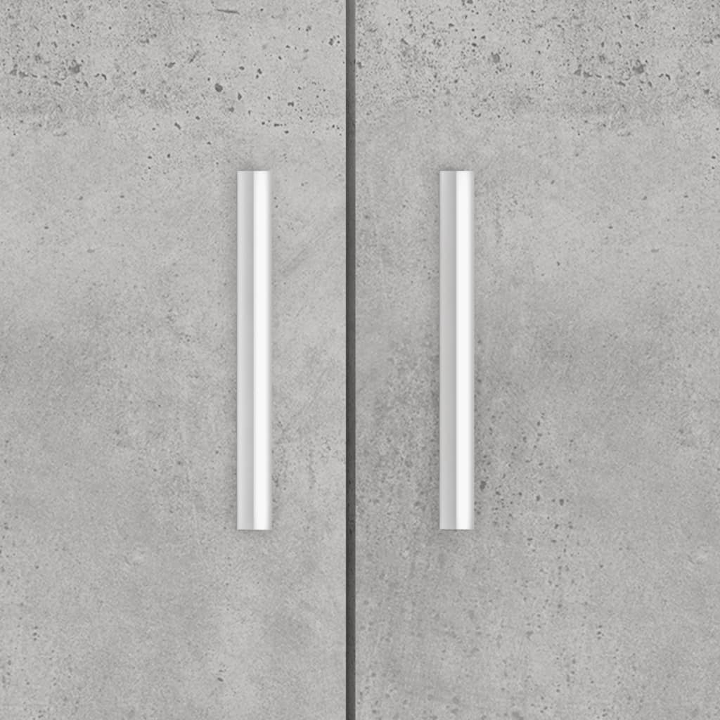 vidaXL Βάση Ενυδρείου Γκρι Σκυροδ. 81x36x73 εκ. από Επεξεργασμένο Ξύλο