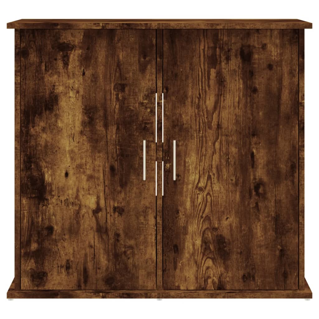 vidaXL Βάση Ενυδρείου Καπνιστή Δρυς 81x36x73 εκ. Επεξεργασμένο Ξύλο