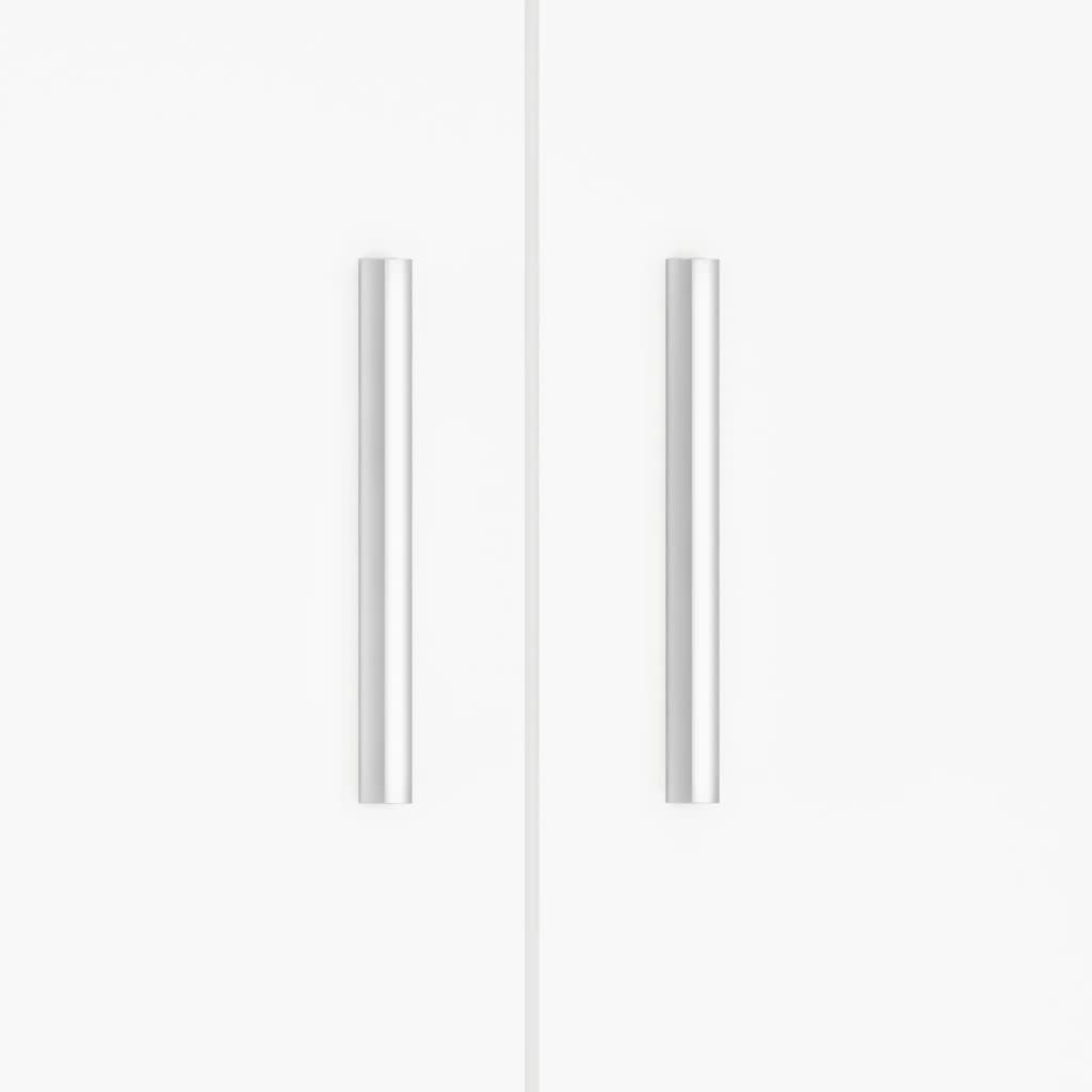 vidaXL Βάση Ενυδρείου Λευκή 101 x 41 x 58 εκ. από Επεξεργασμένο Ξύλο