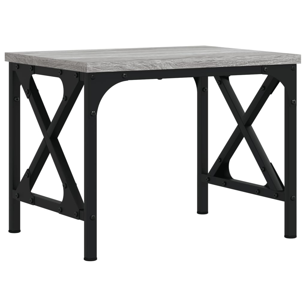 vidaXL Βάση Εκτυπωτή Γκρι Sonoma 40x30x31 εκ. από Επεξεργασμένο Ξύλο