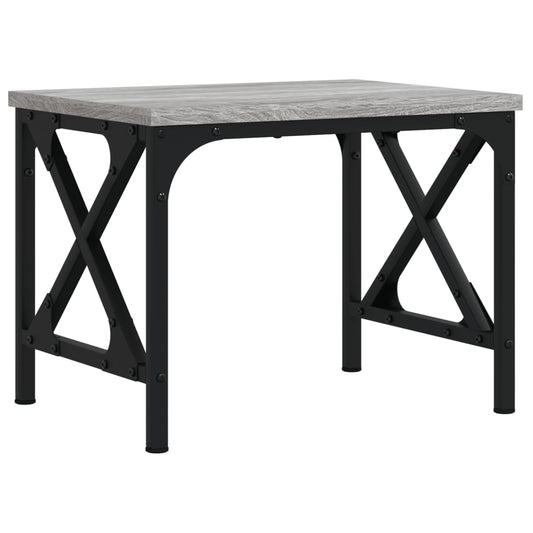 vidaXL Βάση Εκτυπωτή Γκρι Sonoma 40x30x31 εκ. από Επεξεργασμένο Ξύλο