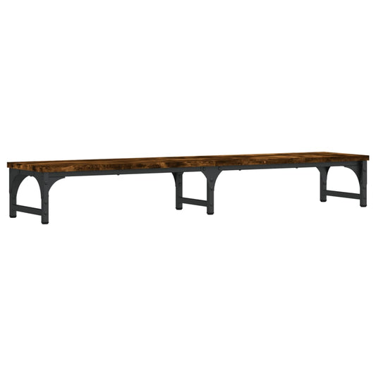 vidaXL Βάση Οθόνης Καπνιστή Δρυς 105x23x15,5 εκ. Επεξεργασμένο Ξύλο