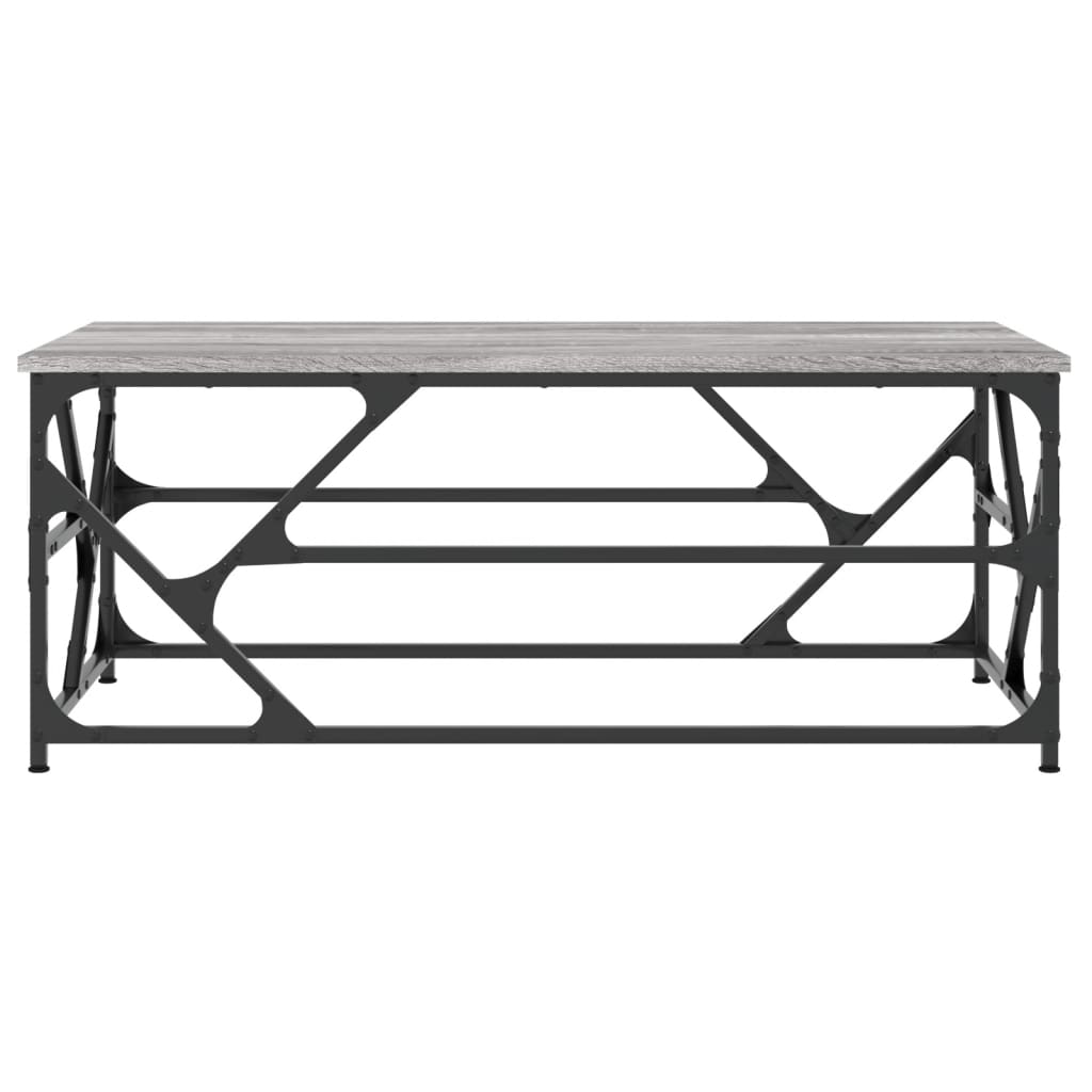 vidaXL Τραπεζάκι Σαλονιού Γκρι Sonoma 100x50x40 εκ. Επεξεργασμένο Ξύλο