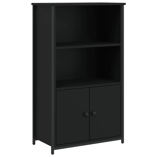 vidaXL Ντουλάπι Μαύρο 62 x 32 x 103,5 εκ. από Επεξεργασμένο Ξύλο