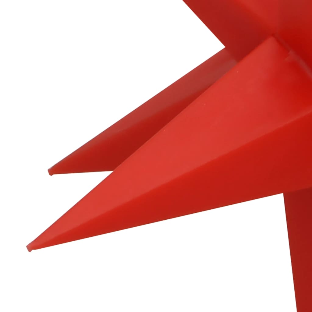 vidaXL Φωτιστικό Χριστουγεννιάτικο με 10 LED Κόκκινο 10 εκ.