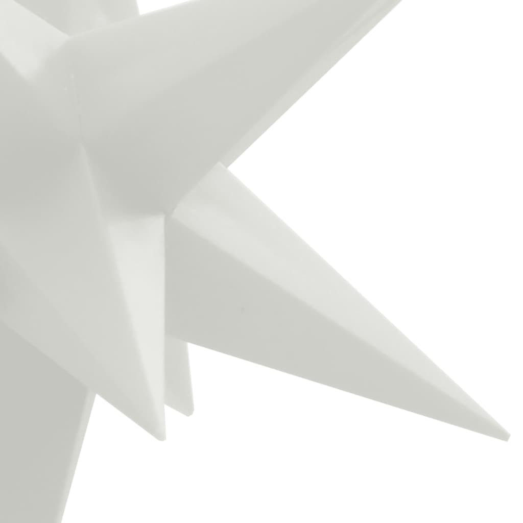 vidaXL Φωτιστικό Χριστουγεννιάτικο με 10 LED Λευκό 10 εκ.