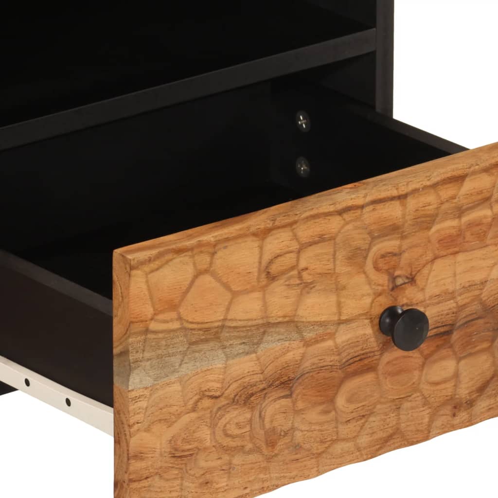 vidaXL Τραπεζάκι Σαλονιού 80 x 54 x 40 εκ. από Μασίφ Ξύλο Ακακίας